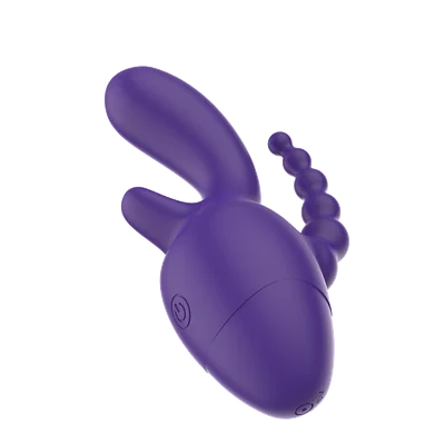 A0182 Stimulateur triple stimulation, rabbit — accessoire de bien-être intime en gros et en OEM