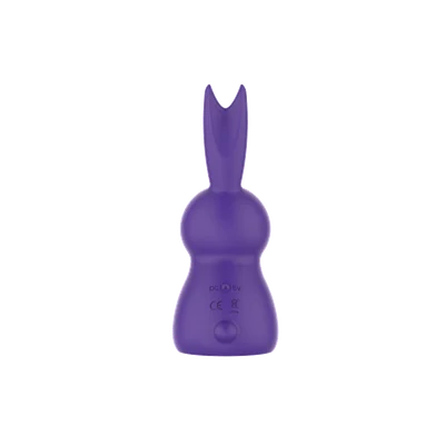 EVO-062, stimulateur à succion et langue — vue de face, corps en silicone et tête de succion